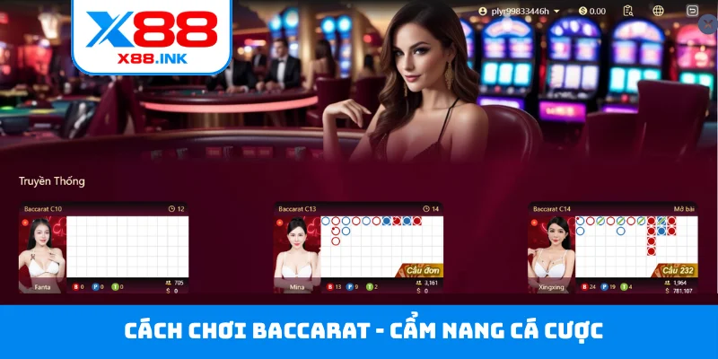 Cách chơi Baccarat