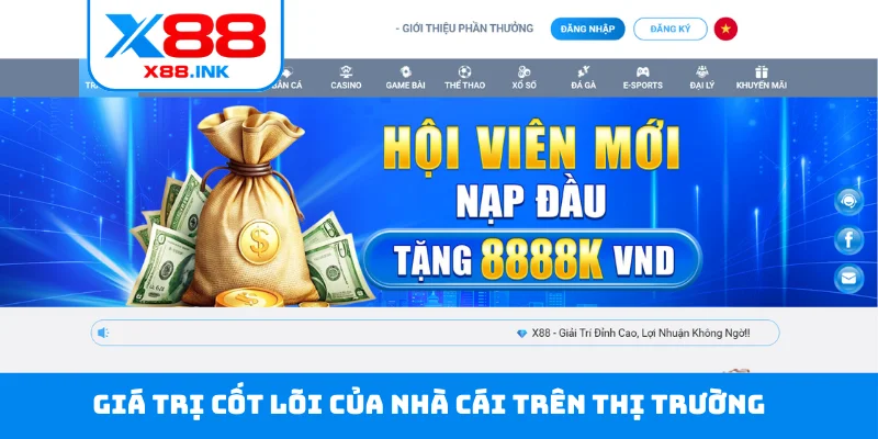 Giá trị cốt lõi của nhà cái trên thị trường